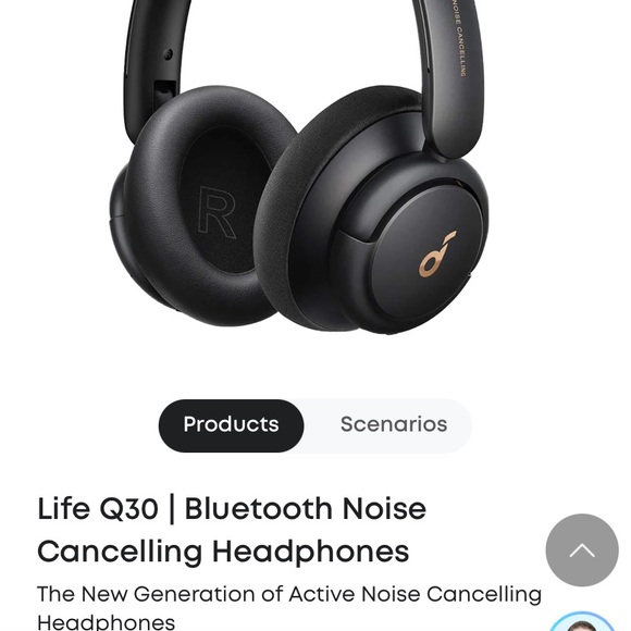 Black Over-Ear Headphones - Picture 3 of 3